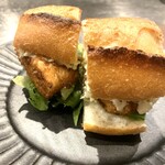 fried white fish sandwich