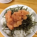 金田家 さくら亭 - 明太子ごはん