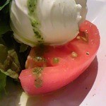 ディオチヂ - 売れ筋コースAntipasto：　トマトのマスカルポーネチーズ添え　ZOOOOOM!!