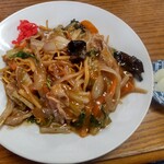 茶飯次 - あんかけ焼きそば