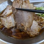 王子金麦ラーメン - チャーシュー旨し(^^)