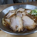 王子金麦ラーメン - 激辛チャーシューメン(半辛)