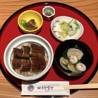 炭焼 うな富士 有楽町店 - 小うなぎ丼 ¥3650