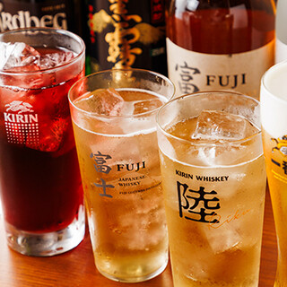 All-you-can-drink over 100 types of drinks♪ 600 yen for 30 minutes!