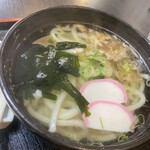 花ゆず - ミニうどん　白だしです。