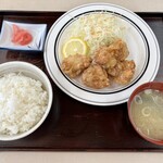 白樺 - 唐揚げ定食(￥780)