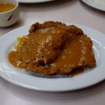 肉のますゐ - サービストンカツ350円