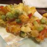 夏野菜の掻き揚げ
          
