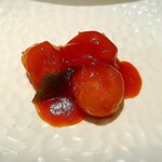 中国飯店 富麗華 - 豆腐でヘルシーに仕上げた酢豚風あんかけ