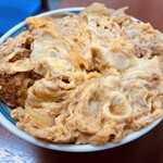 中華 久松 - カツ丼(上)