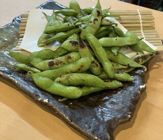 Nikusoba Iroha - 焼き枝豆