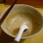 山崎麺二郎 - またまたスープ完食！