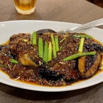 四川 郷土菜 シャンバァロウ - マーボー茄子 1050円