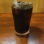 キッチン ブルー グローブ - アイスコーヒーのアップ