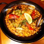 スペイン食堂 黒崎バル8 - 魚介のパエジャ