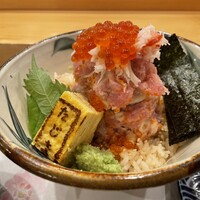 銀座 鮨 たじま - 卵焼きの焼印も見事