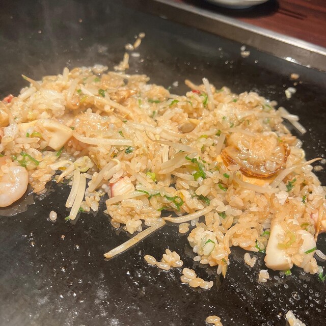 by yunchanworld : 月島もんじゃ もへじ ルクア大阪 - 北新地