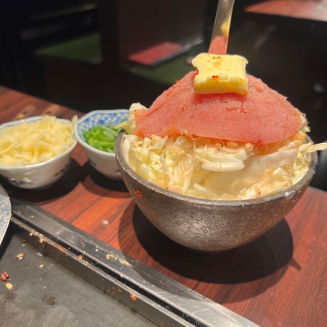 by yunchanworld : 月島もんじゃ もへじ ルクア大阪 - 北新地
