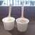 Hilo Homemade Ice Cream - 料理写真:シングルカップ（470円税込）右:ブルーベリー（藤沢産）、左:白桃（山梨産）