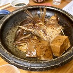 魚市場 小松 - 鯛のアラ煮