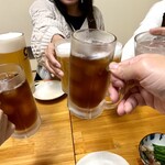 魚市場 小松 - 乾杯