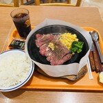 ペッパーランチ - ワイルドジューシーステーキ（２８０ｇ）　１６９０円