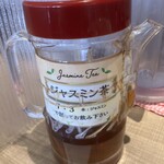 たかばしラーメン - 230822火　京都　たかばしラーメン 京都南インター店　ジャスミン茶