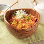 こめらく たっぷり野菜とお茶漬けと。 - 
