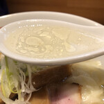日本橋 朱鷺 - 白スープ
