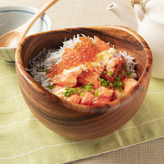 こめらく たっぷり野菜とお茶漬けと。_2