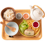 こめらく たっぷり野菜とお茶漬けと。 - 料理写真: