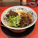 担担麺専門店 DAN DAN NOODLES. ENISHI - 担担麺 小辛(920円、斜め上から)