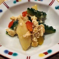 広尾はしづめ - 中華風ゴーヤチャンプルー