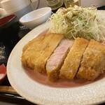 豚と魚 藍カタ - とんかつ定食