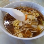 八番食堂 - 野菜ラーメン950円