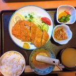 とんかつ和幸 - ロースカツ膳1,200円（税込み）