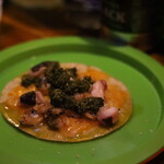 ブラザーカフェ - タコのジェノベーゼタコス