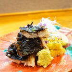 池下料理店 オオツボ - 天然うなぎの白焼き
