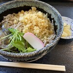 Soba Dokoro Kakiya - なす味噌タヌキぶっかけ