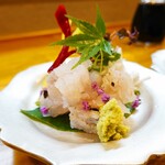 池下料理店 オオツボ - はも焼き霜造りはも焼き霜造り