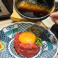 黄金出汁しゃぶと江戸前寿司 肉のあさつ 梅田お初天神店 - 