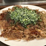 一銭坊 - スタンダード麺大盛り＋どっさり後がけネギ