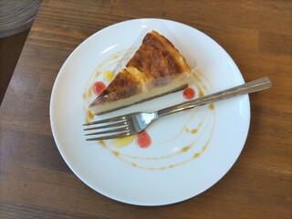 Keki Kafe Raku - チーズケーキ