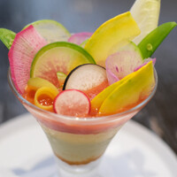 Furutoshi - フルーツサンド＆お野菜パフェ 3080円 のお野菜パフェ