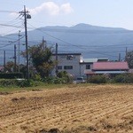 草季庵 - 店前より杉沢北を。