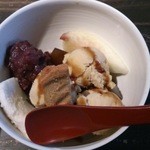 草季庵 - 蕎麦あんみつ