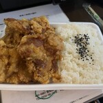 唐揚げのスズヒロ - 料理写真:唐揚げ弁当(大) ライス大盛り780円