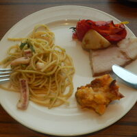 スカイレストラン ハレアス - スパゲとお肉