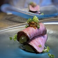 日本料理 TOBIUME - ◆大地「麻婆茄子」・・A5ランクのサーロイン、茄子、甜麺醤、豆板醤