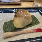 すし物語季の風 - 銀鱈西京焼き。優しい味。もちろんうま〜。